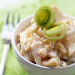 Õuna-porrulaugu salat