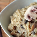 Seene-küüslaugurisoto kookospiimaga