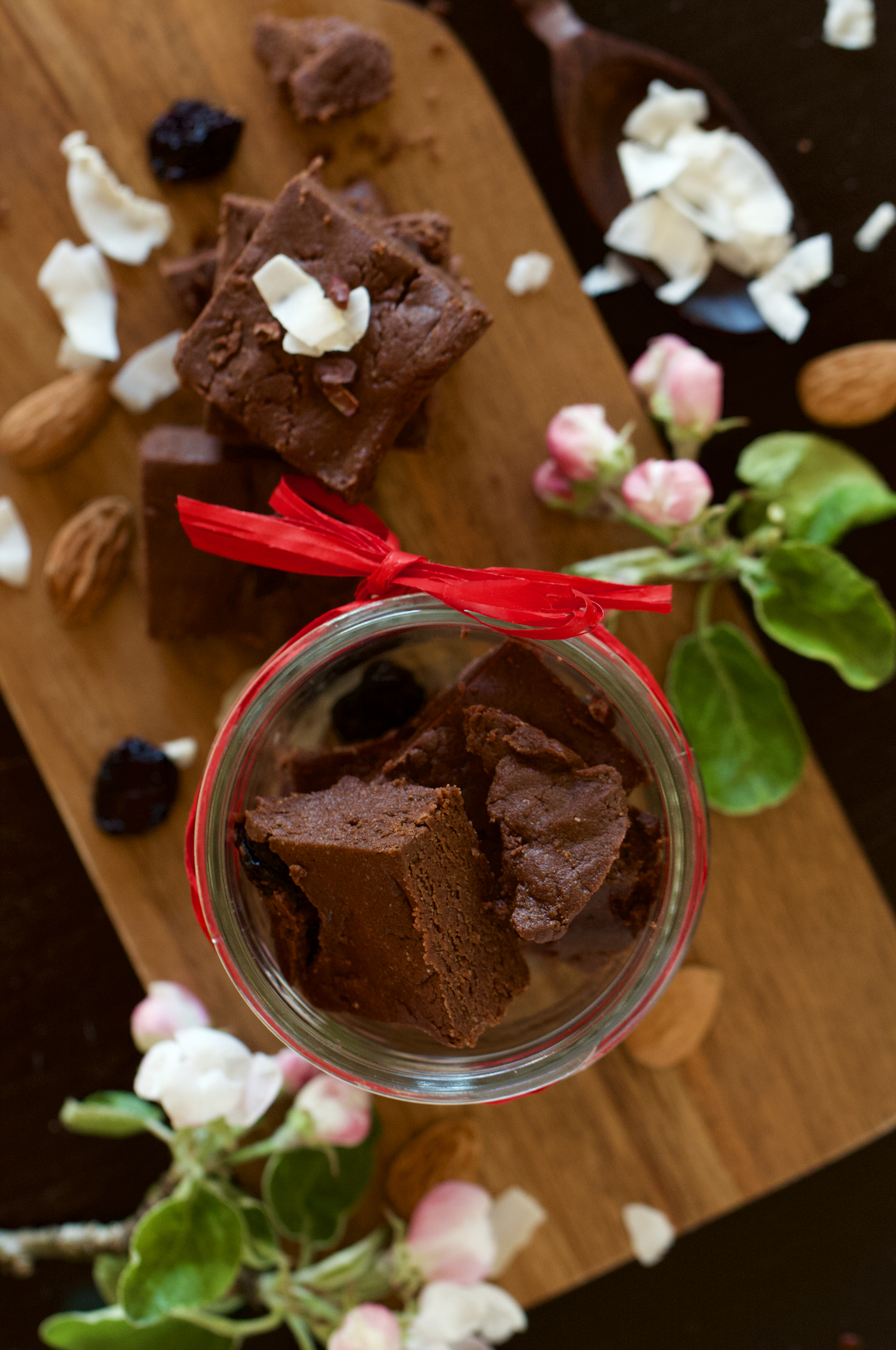 Mandli-kakao fudge